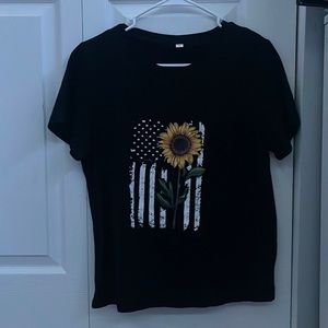 SHEIN graphic t-shirt, size:small, color:black